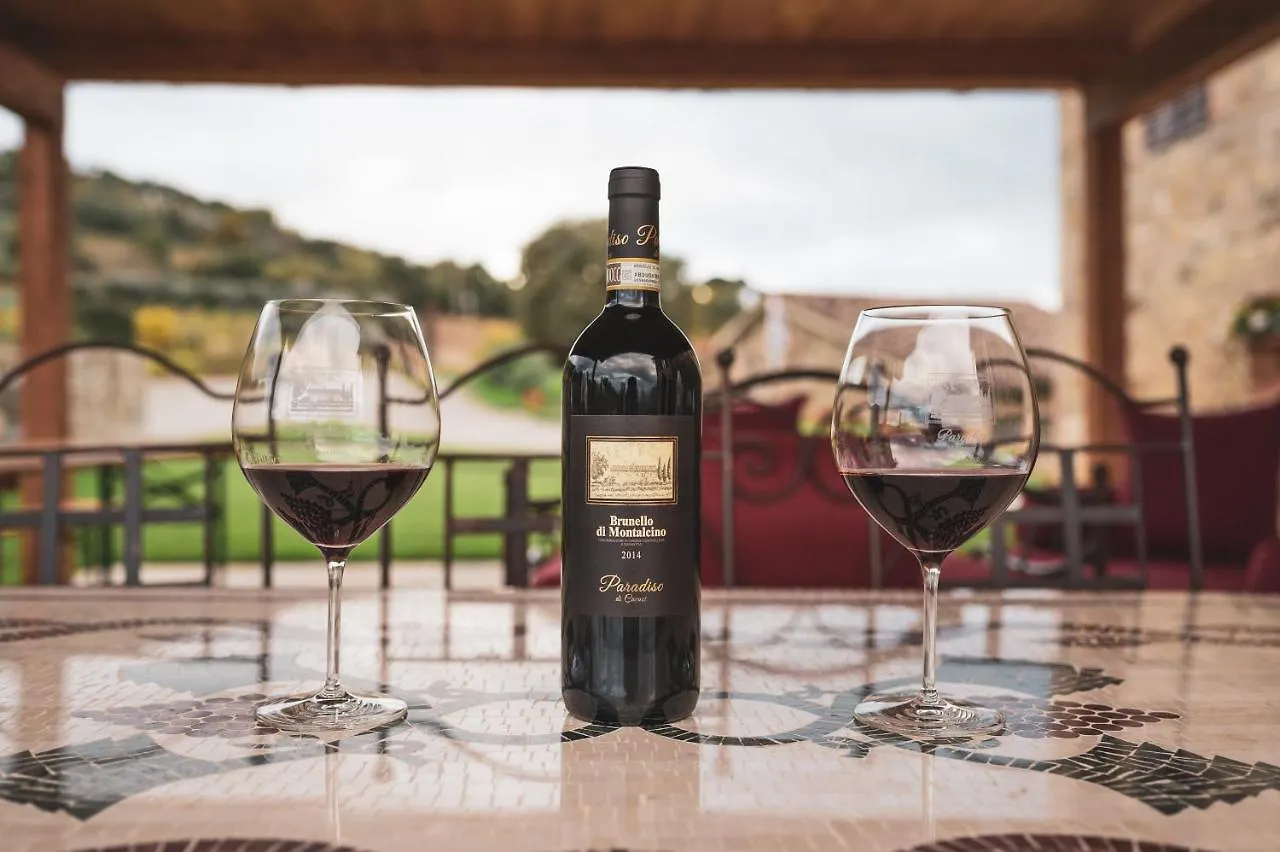 Farm stay Wine Estate Rooms Paradiso Di Cacuci Montalcino